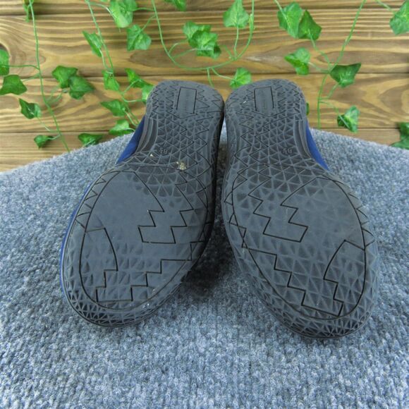 Laura Scott Women's Flat Blue Fabric Size 8.5M Gently Used 2025 - Picture 6 of 6